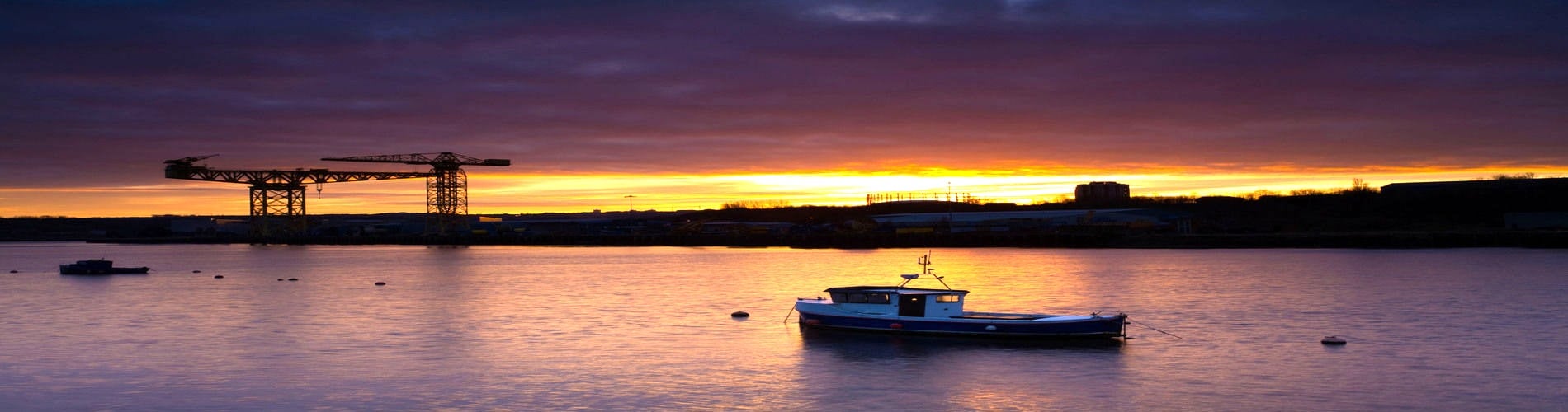 Boat in the sea