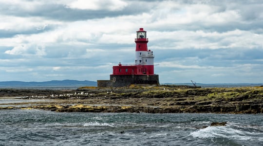 lighthouse in Seahouses