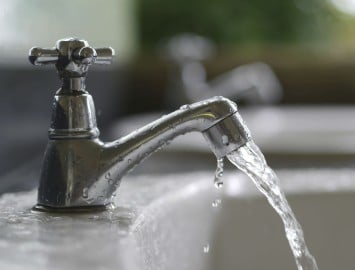 Discoloured water